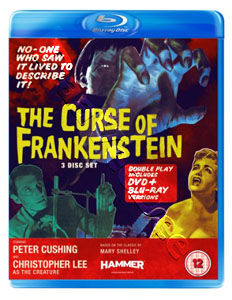 The Curse of Frankenstein | Frankenstein and the Monster  Blu-Ray